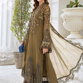 Maria B Luxury Chiffon Embroidery 3 Piece Unstitched